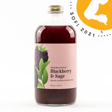 Blackberry & Sage Cocktail & Mocktail Mixer, 16 fl oz
