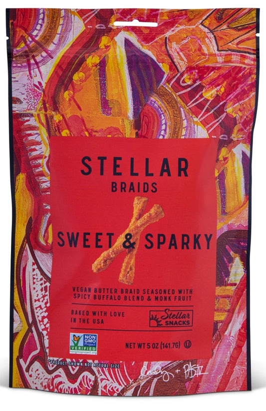 Stellar Snacks Sweet & Sparky Pretzel Braids