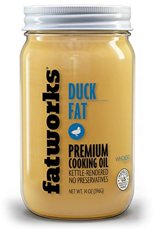 Fatworks Duck Fat Cage Free Cooking Oil 14 Oz