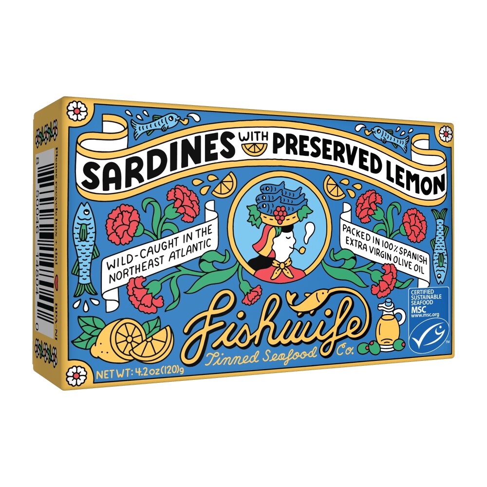Fishwife Sardines With Preserved Lemon