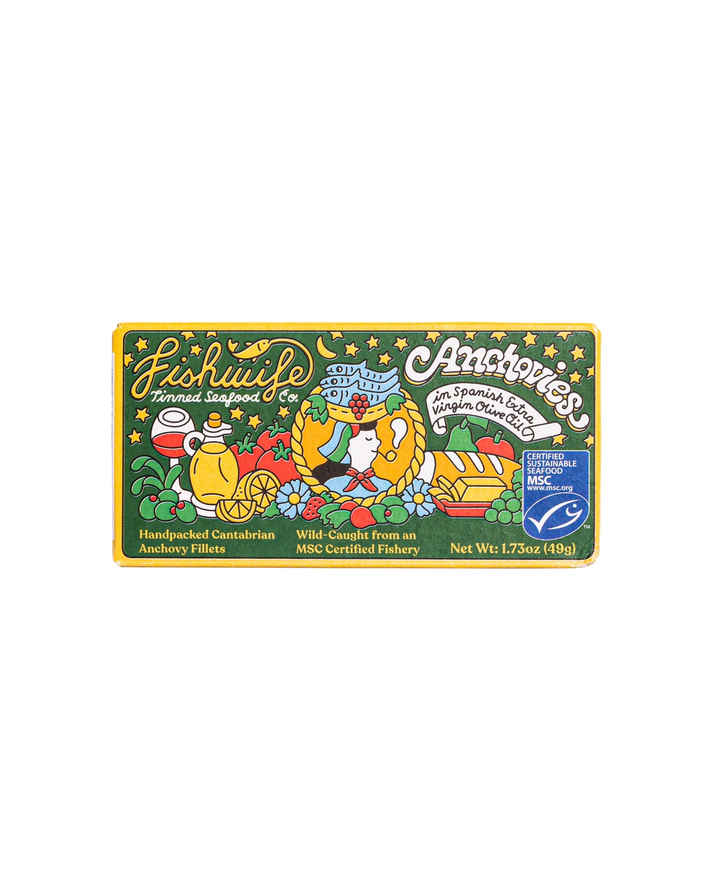 Fishwife Anchovies In Spanish Extra Virgin Olive Oil