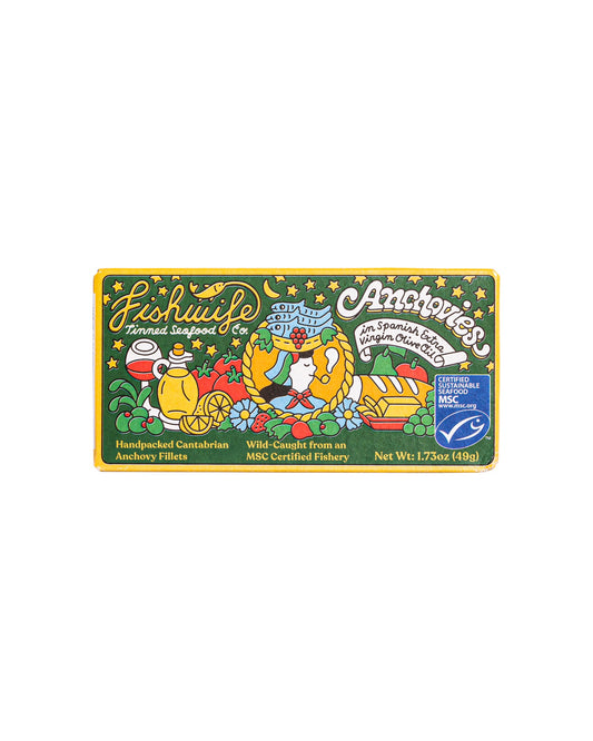Fishwife Anchovies In Spanish Extra Virgin Olive Oil