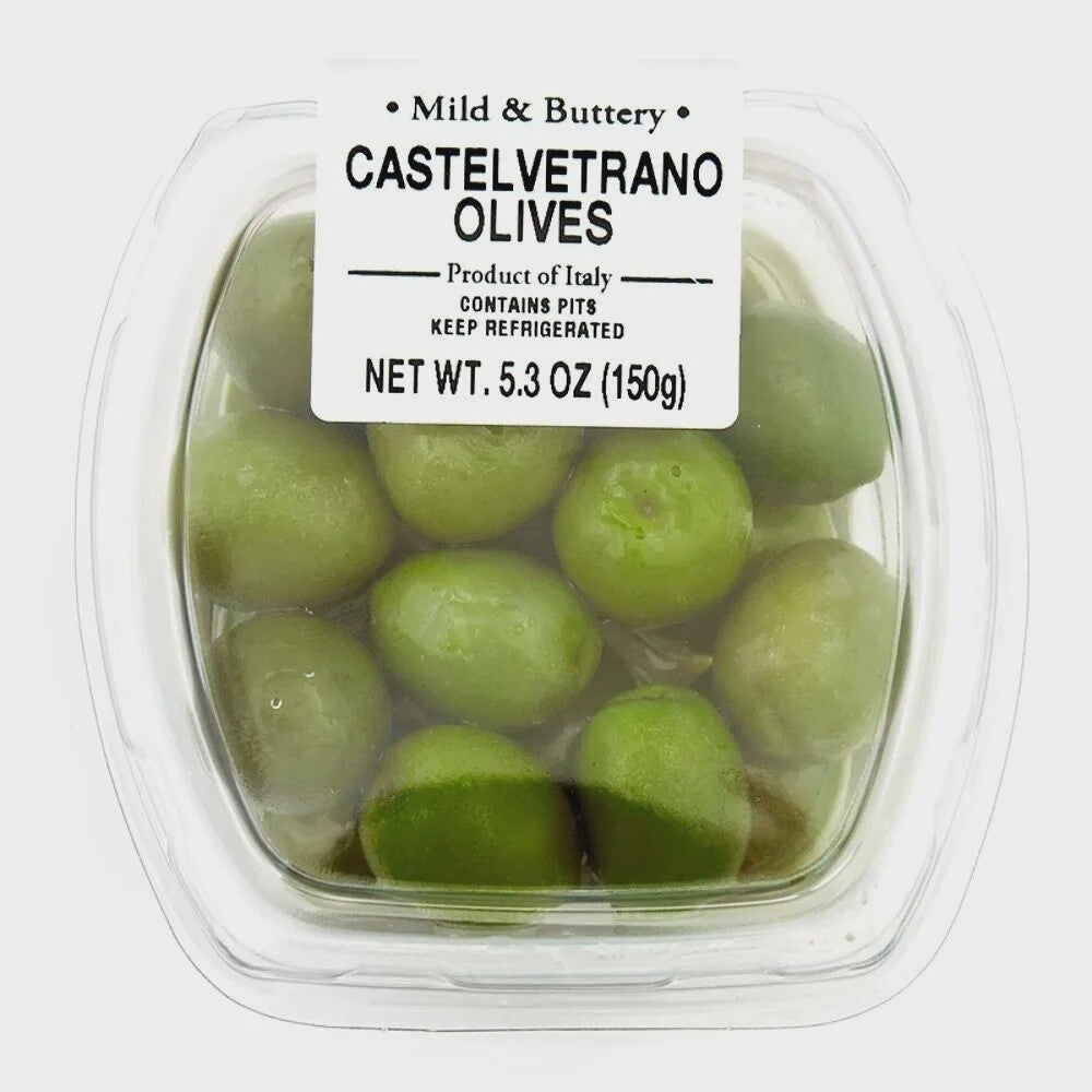 Castelvetrano Olives, Pitted 4.4 Oz