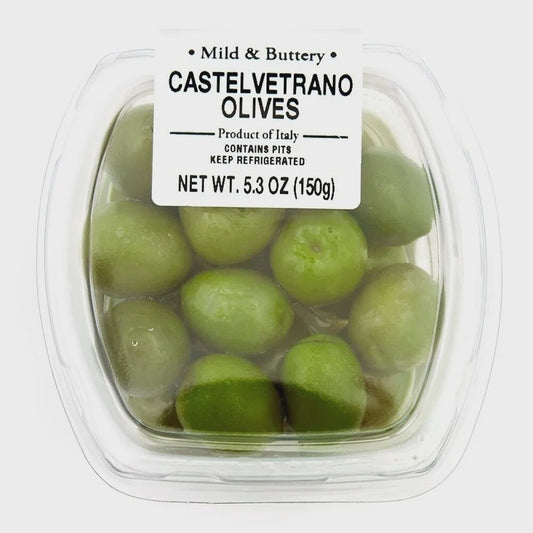 Castelvetrano Olives, Pitted 4.4 Oz