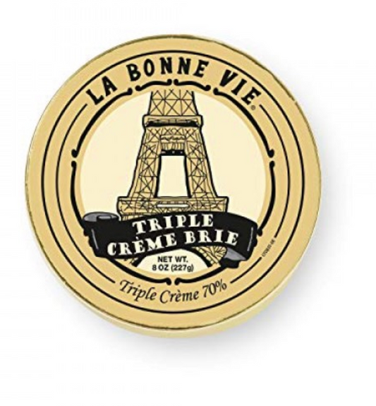 La Bonne Vie Cheese, Triple Creme Brie 8 Oz