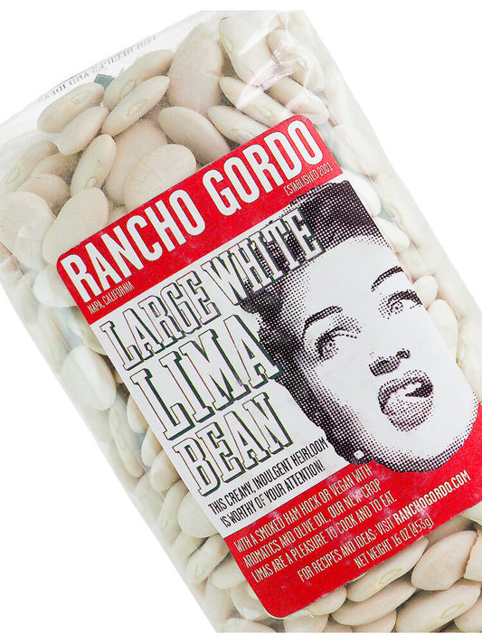 Rancho Gordo Large White Lima Beans 16oz