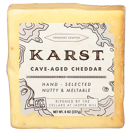 Karst Cheese, Cheddar, Cave-Aged 8 Oz