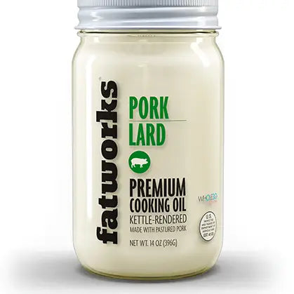 Pasture Raised Pork Lard 14 oz
