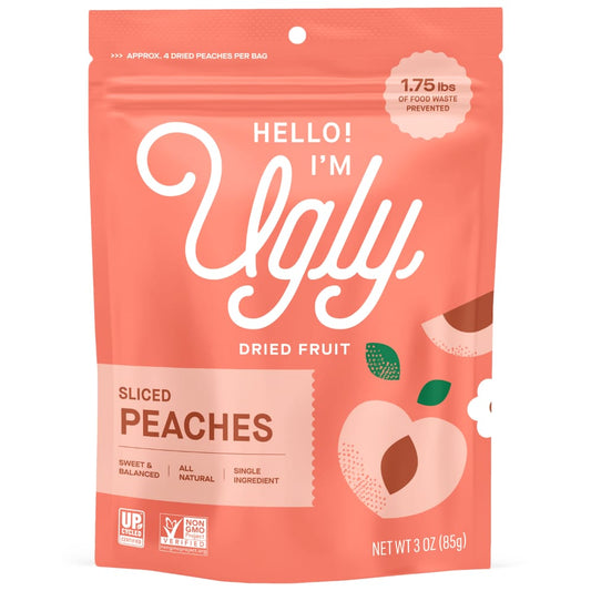 Hello! I'm Ugly Sliced Peaches Dried Fruit