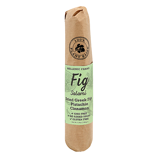 Hellenic Farms Fig Salami, Pistachio Cinnamon