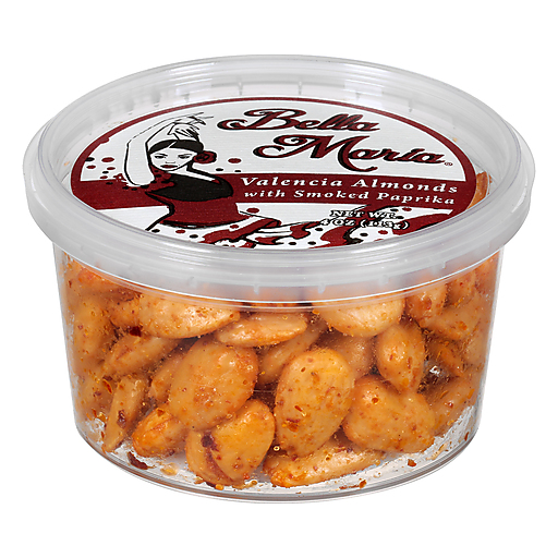 Bella Maria Almonds, Valencia, With Hot Paprika 4 Oz