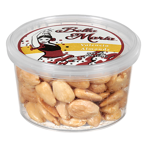 Bella Maria Almonds, Valencia, With Sea Salt 4 Oz
