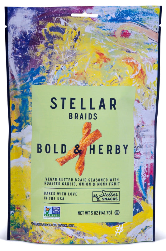 Stellar Snacks Bold & Herby Pretzel Braids