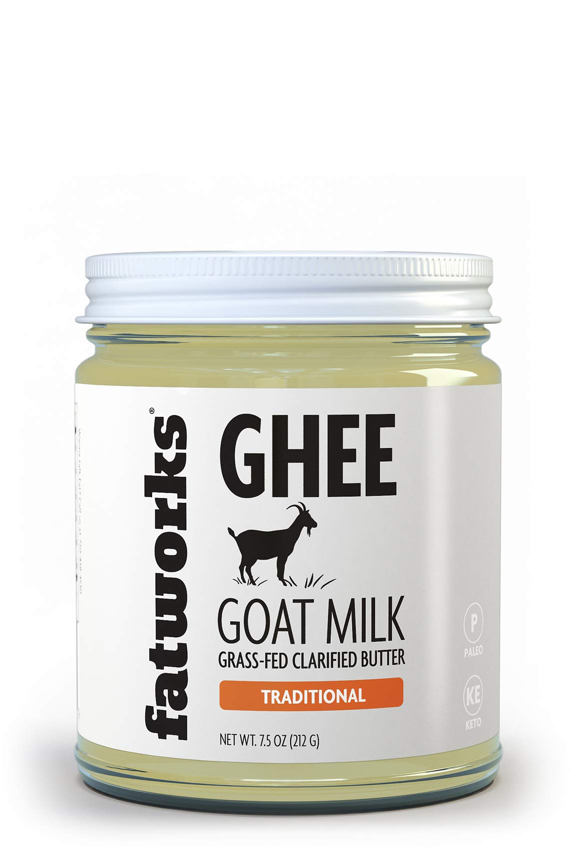 Fatworks Fine Filtered 100% Grass-Fed Goat Milk Ghee