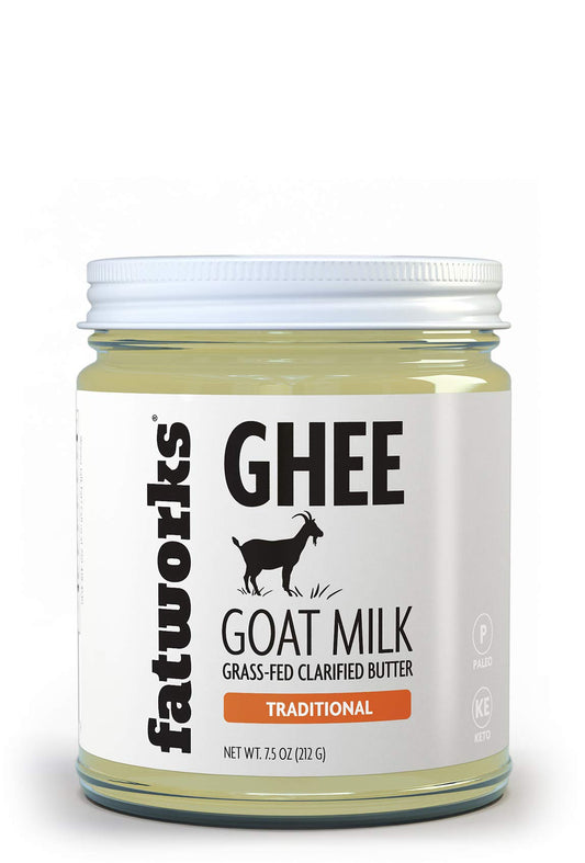 Fatworks Fine Filtered 100% Grass-Fed Goat Milk Ghee