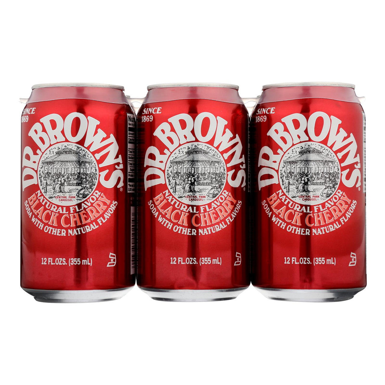 Dr Brown's Soda Black Cherry