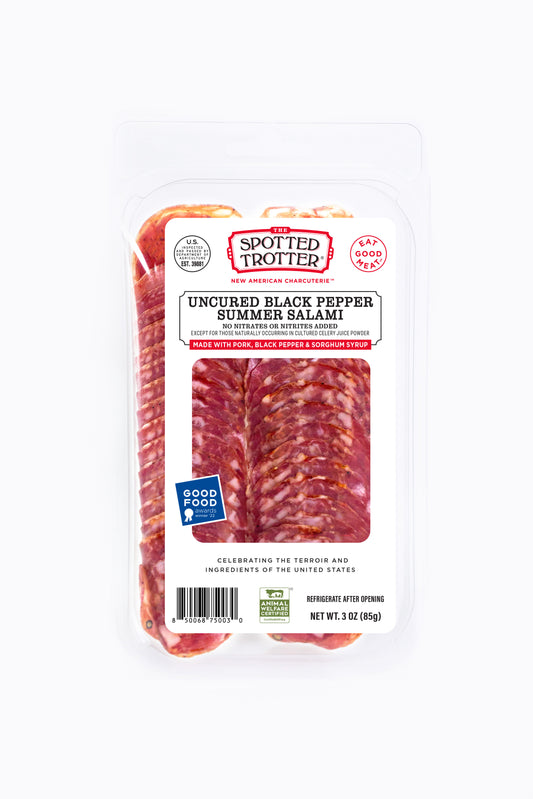 Uncured Black Pepper Summer Salami