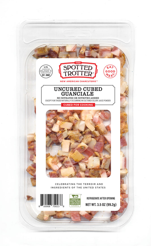 Uncured Cubed Guanciale