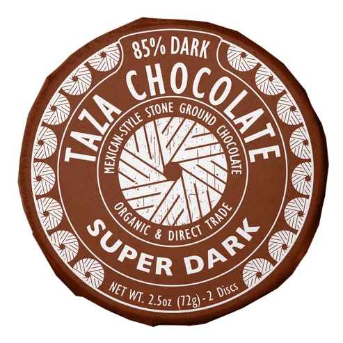 Taza 85% Dark Chocolate Super Dark